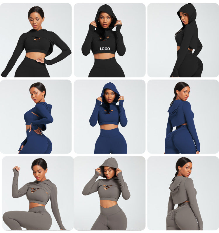 Workout Clothes Seamless Sports Bra Yoga Leggings 3 Piece Set Seamless Yoga Set Sport Wear Gym Clothes
